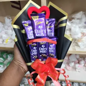 Daily milk  chocolate bouquet
